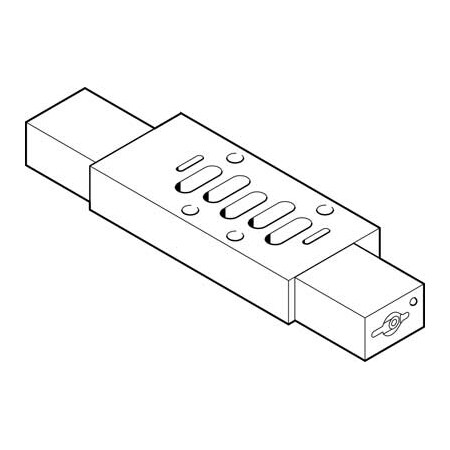 Festo Intermediate Plate MUHX2-ZP-D-3-24G MUHX2-ZP-D-3-24G